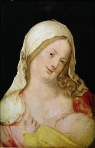 bakire ve çocuk by Albrecht Dürer